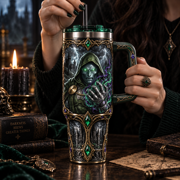 Veiled Power 40oz Tumbler - Detail