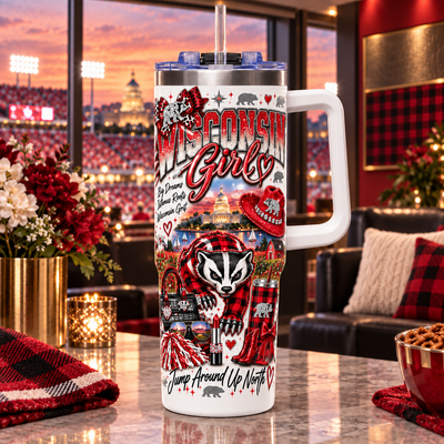 Wisconsin Girl 40oz Tumbler